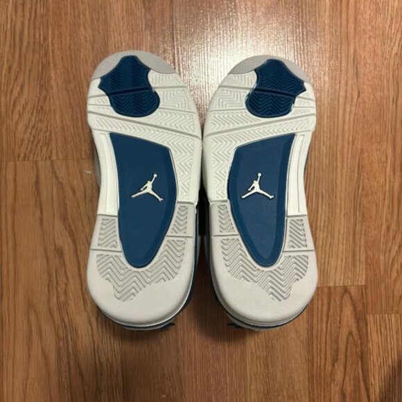 Air Jordan 4 Military Blue GS - Picture 2 of 6